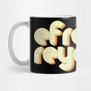 vintage color efren reyes Mug